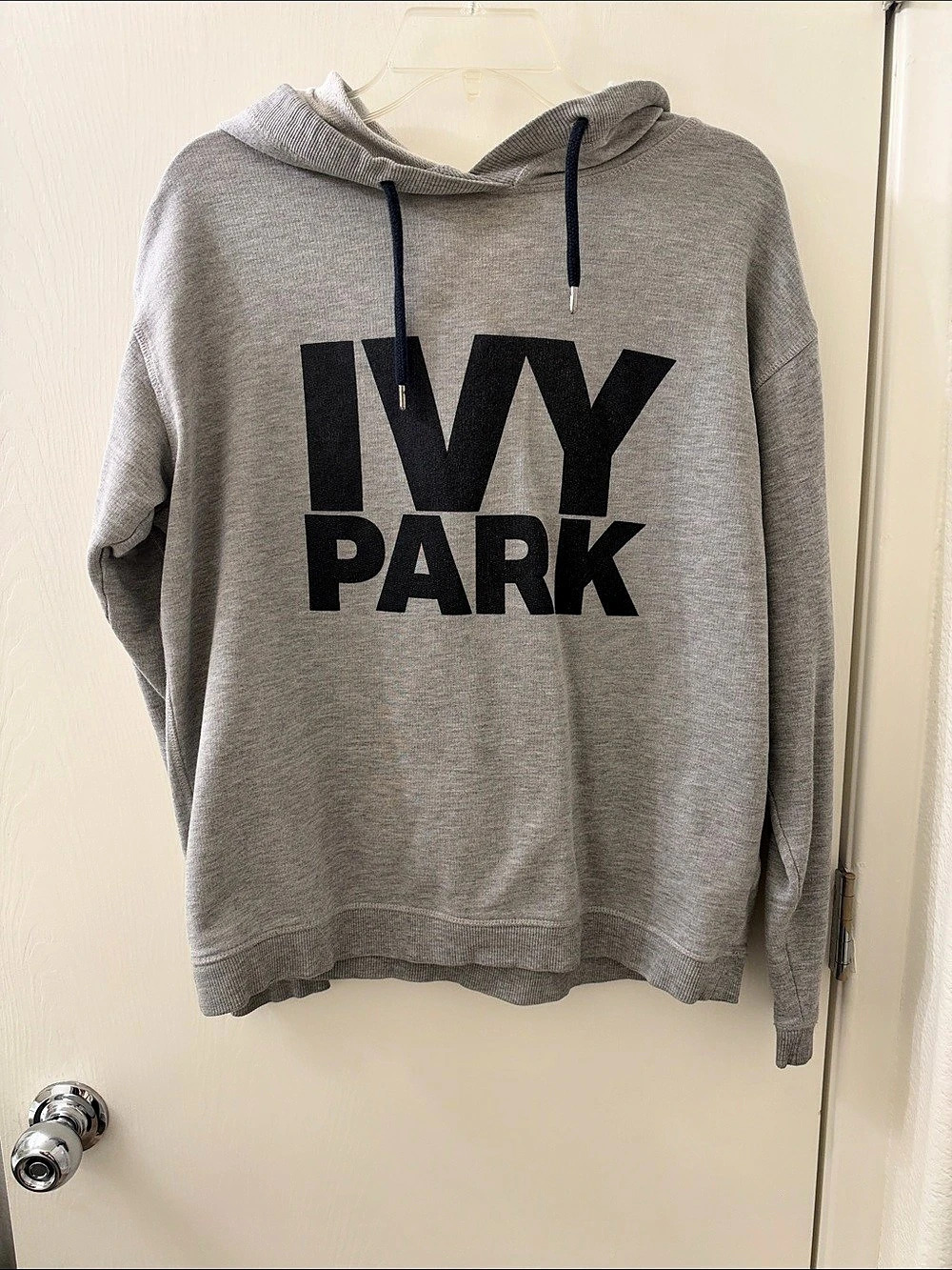 Ivy Park Gray Pullover Hoodie Size Small